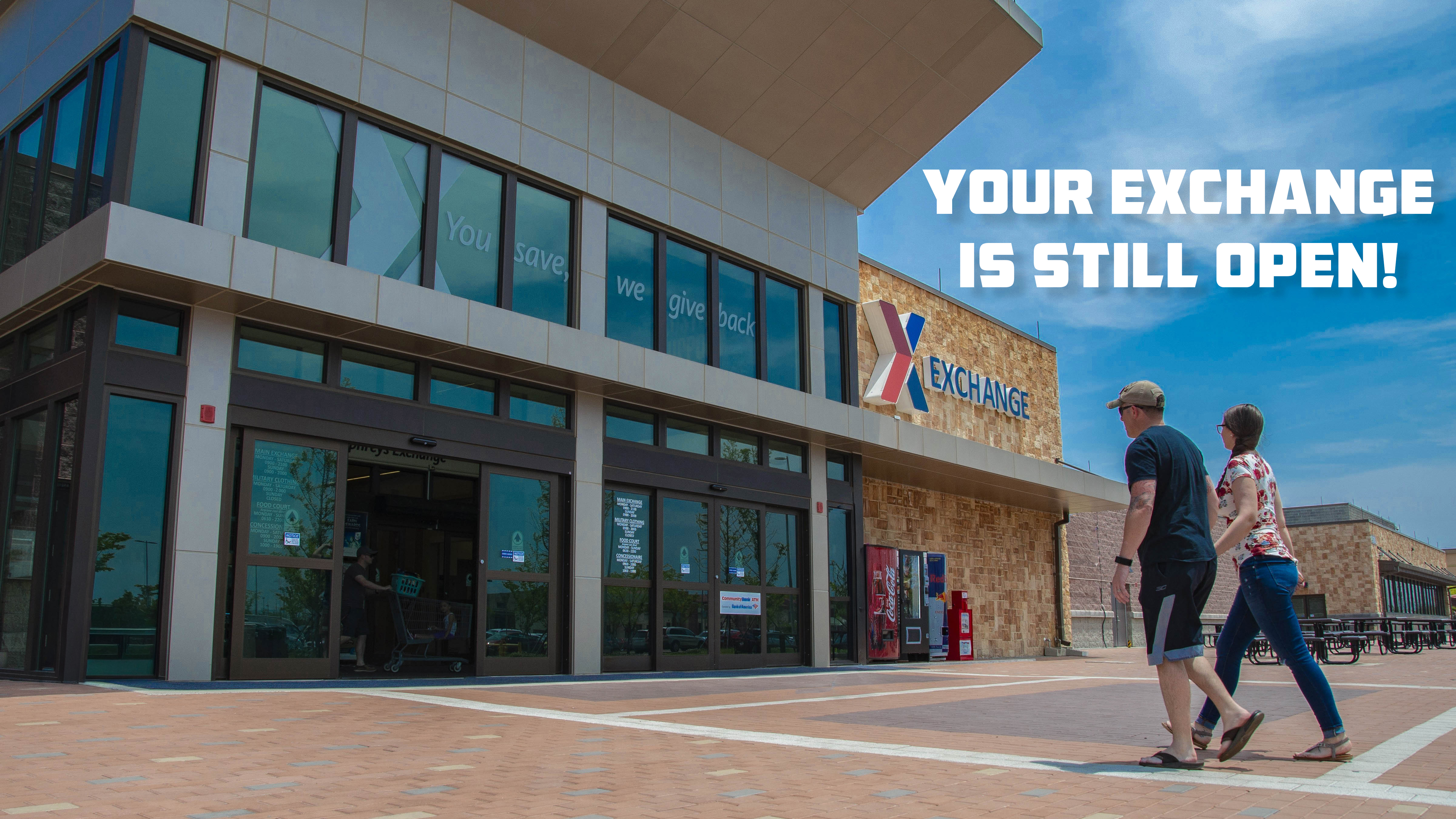 Army & Air Force Exchange Service Stores to Remain Open During Government Shutdown