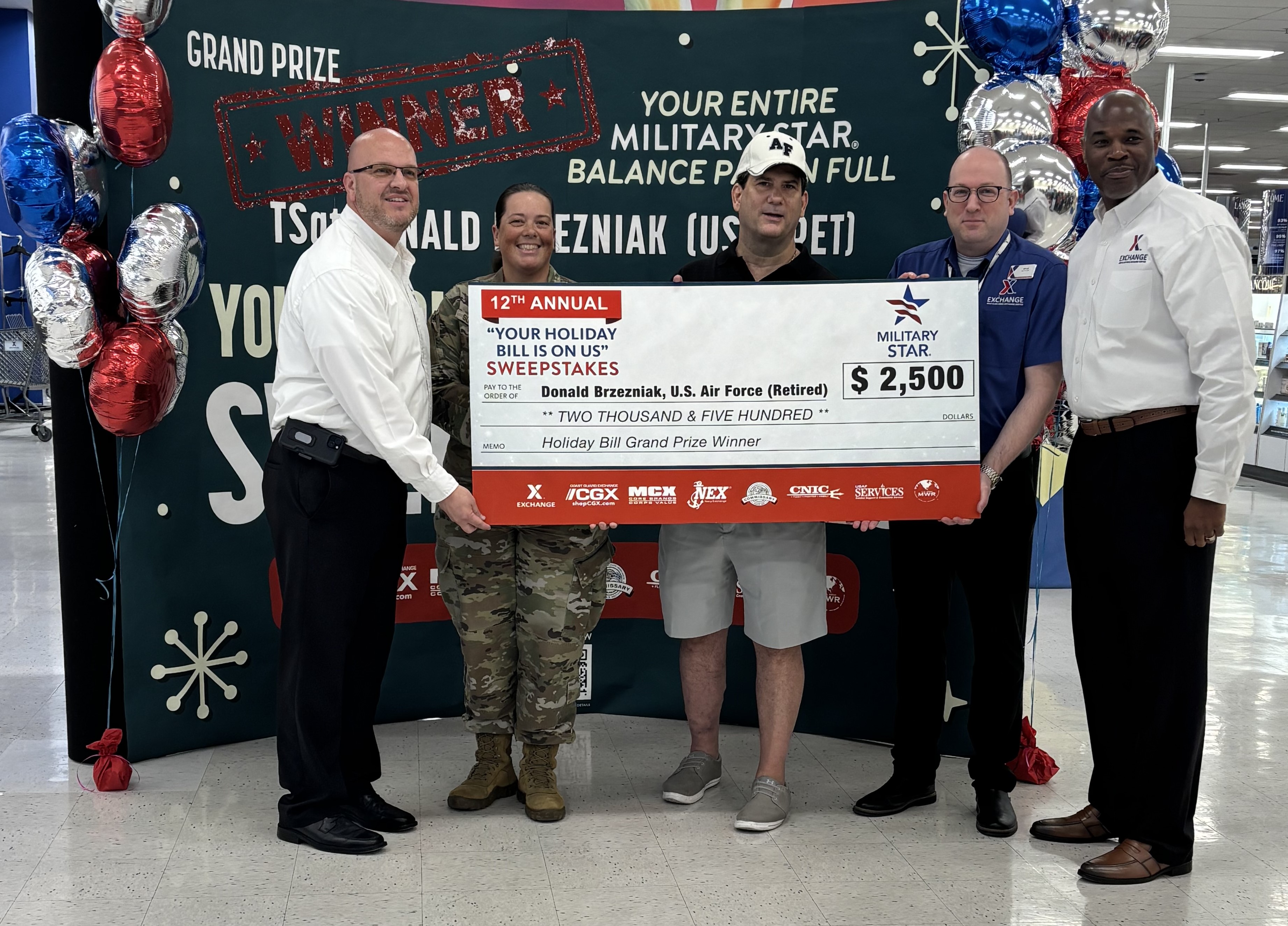 MILITARY STAR Awards More Than $40,000 to Shoppers with Your Holiday Bill is on Us Sweepstakes