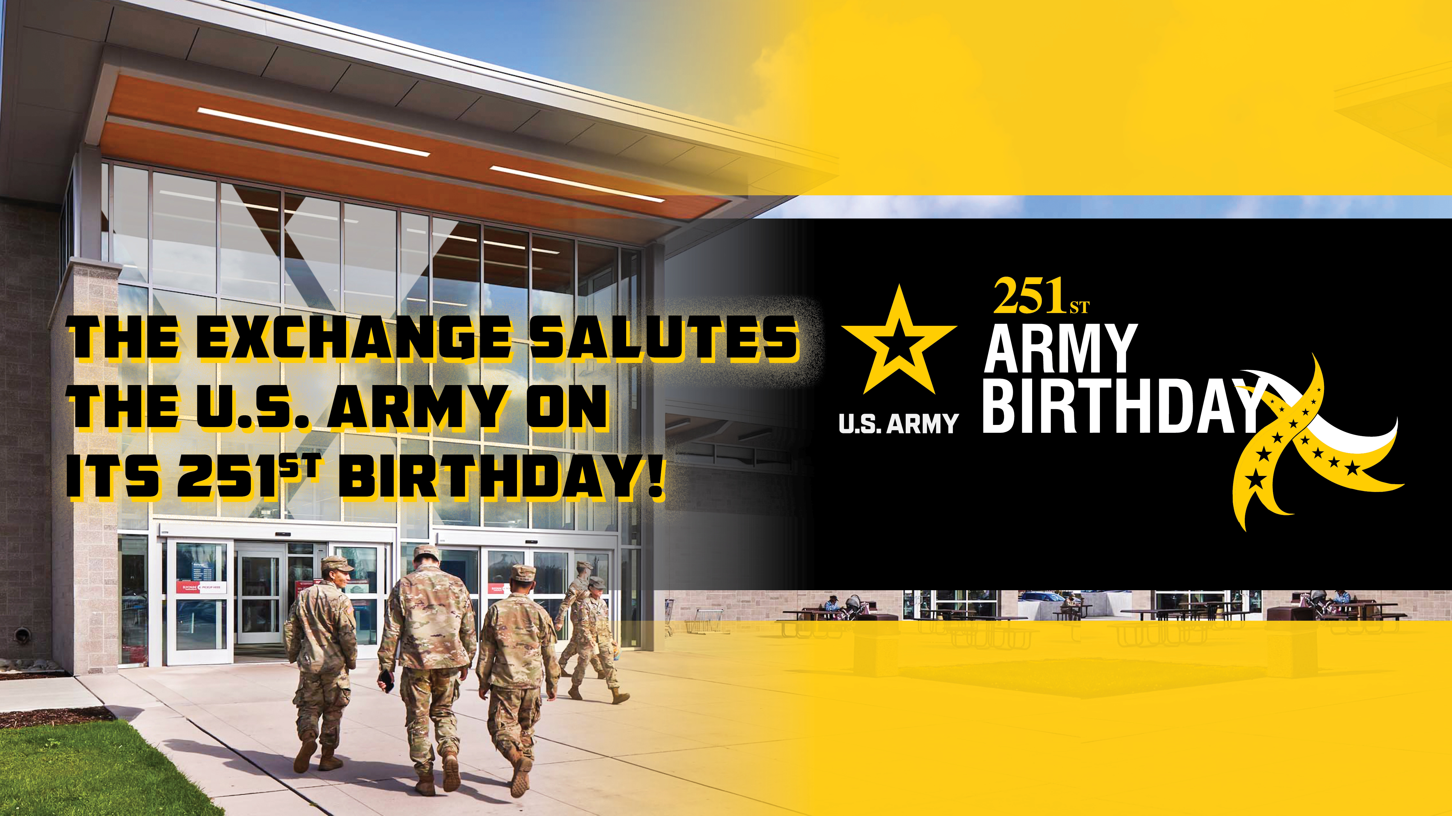 Exchange to Celebrate Army’s 251st Birthday with Exclusive Savings