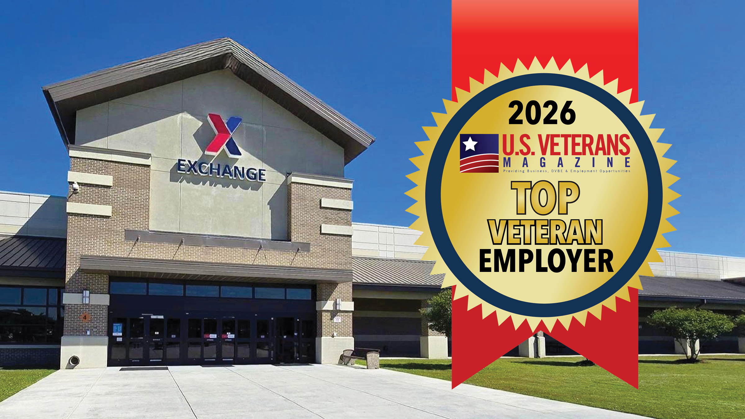 Army & Air Force Exchange Service Earns 13th U.S. Veteran’s Magazine Top Veteran-Friendly Employer Award
