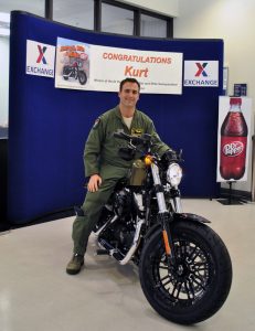 Dr Pepper Refresh, Win & Ride SWEEPSTAKES Contest Winner Kurt Cloutier on Bike 1